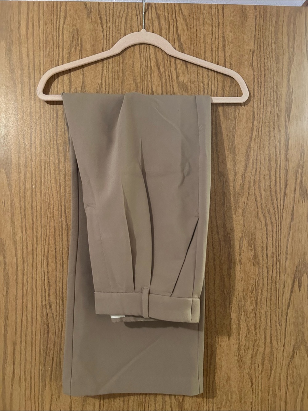 Curve Love A&F Sloane Tailored Wide Leg Pant